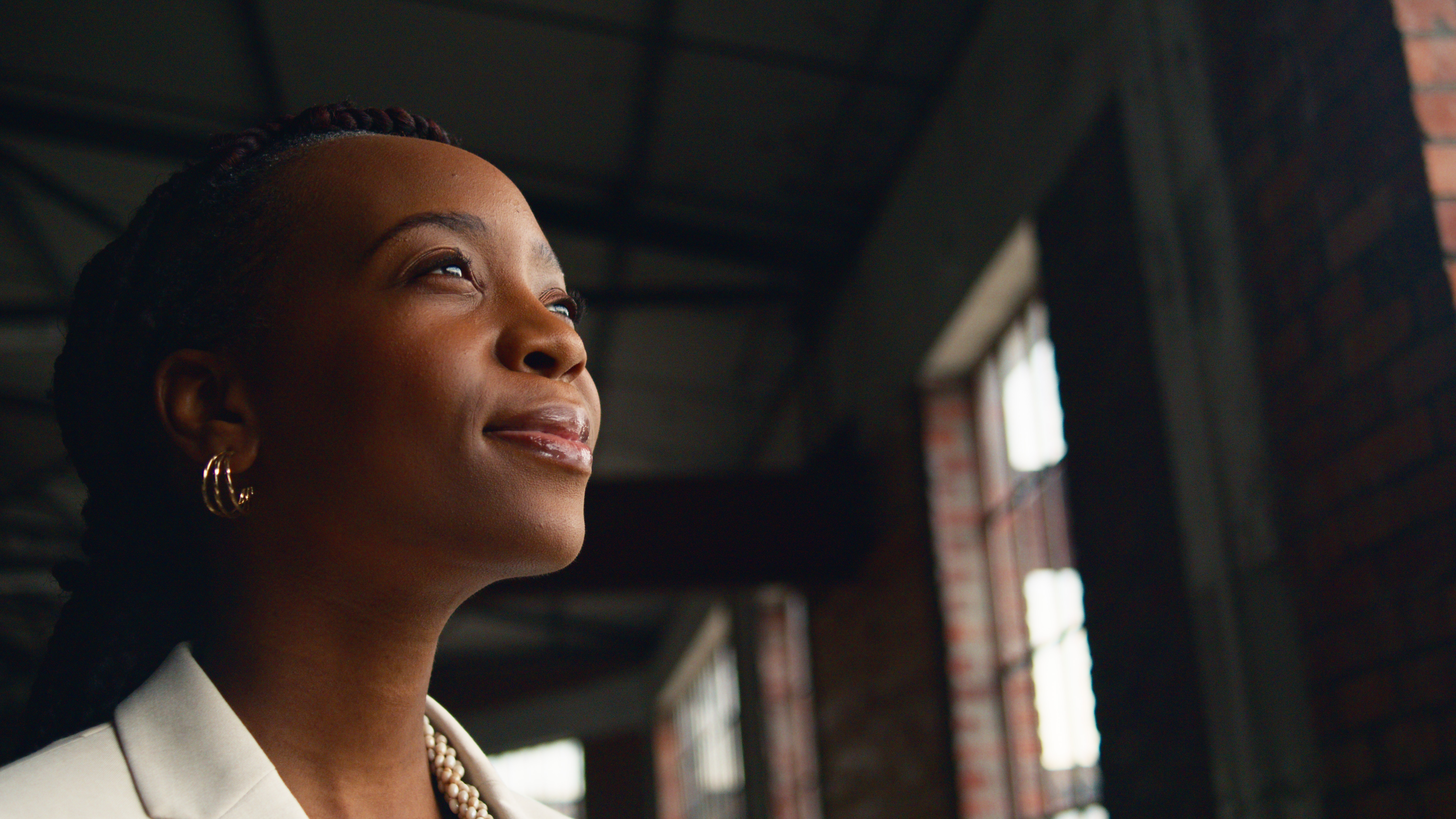 Professional woman with clarity and quiet confidence